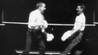Men Boxing - 1891