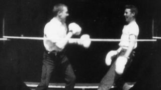 Men Boxing - 1891
