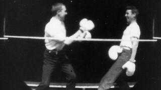 Men Boxing - 1891