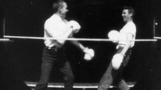 Men Boxing - 1891