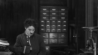 Charlie Chaplin - The Bank - 1915