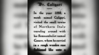 The Cabinet of Dr. Caligari - 1920